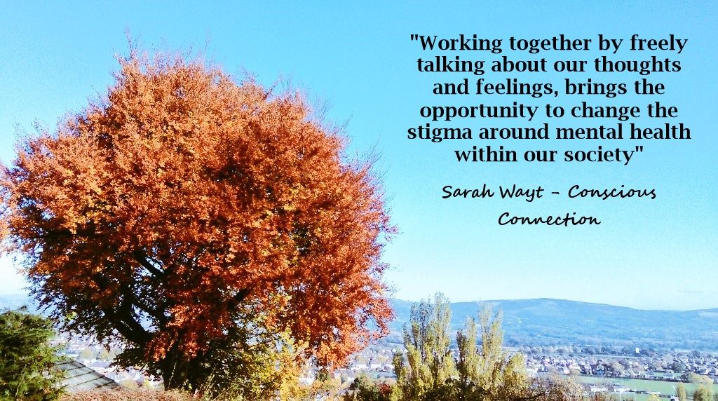 working together by freely talking about out thoughts and feelings