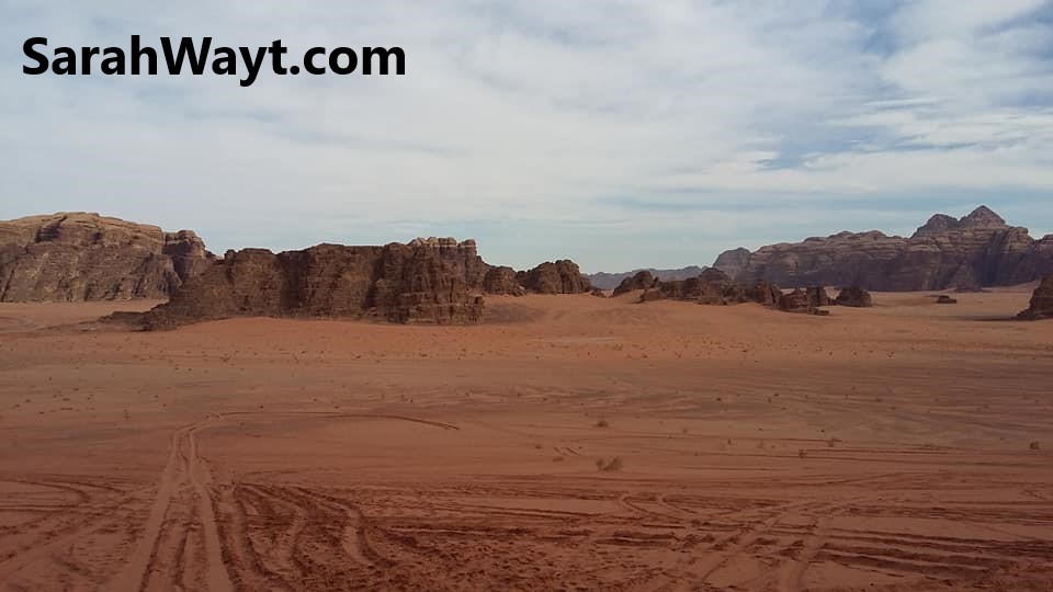 Wadi Rum dessert, where they filmed The Martian