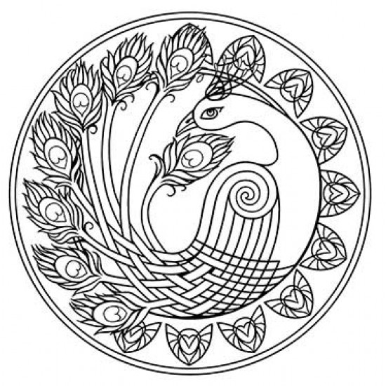 Celtic symbolism peacock
