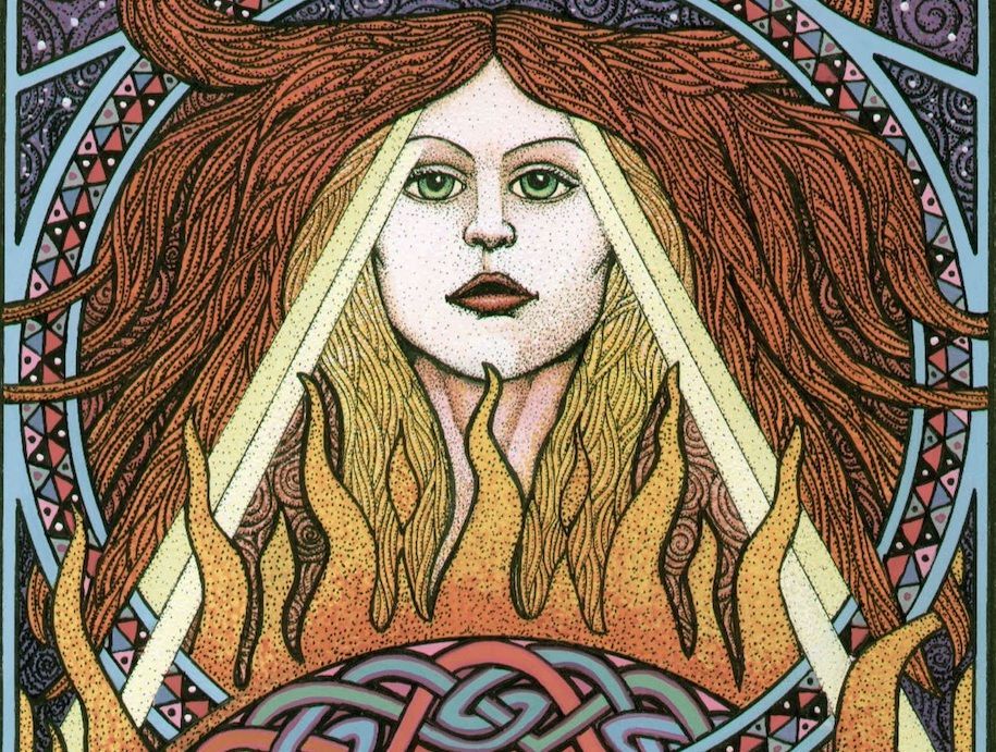 Celtic Brigid goddess of healing