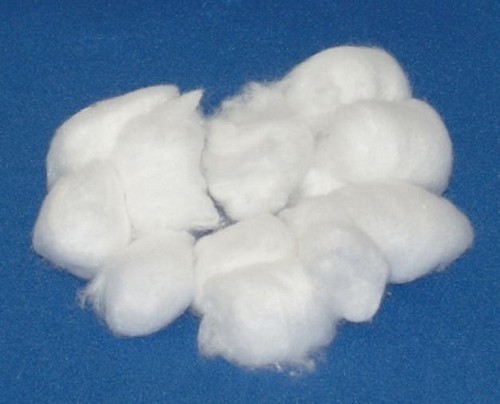 aromatherapy tools cotton wool balls